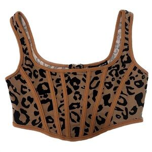 Shein XS leopard print tank